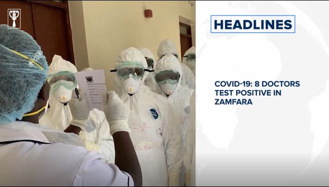 COVID-19: 8 doctors test positive in Zamfara, Rwanda deploys robots to fight COVID-19 and more