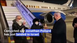 Convicted spy Jonathan Pollard lands in Israel