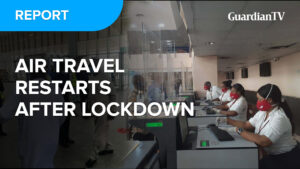 Nigerian air travel restarts after lockdown