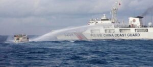 Philippines, China tussle in the high seas