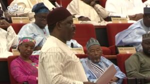 Senator Sam Egwu blasts Obaseki over Edo Assembly crisis