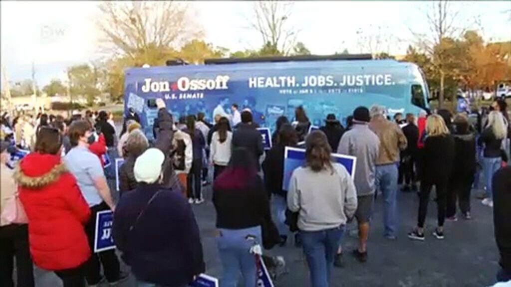 Trump, Biden hold dueling rallies ahead of Georgia Senate runoff