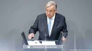 UN chief Guterres warns of fast-rising Pacific ocean