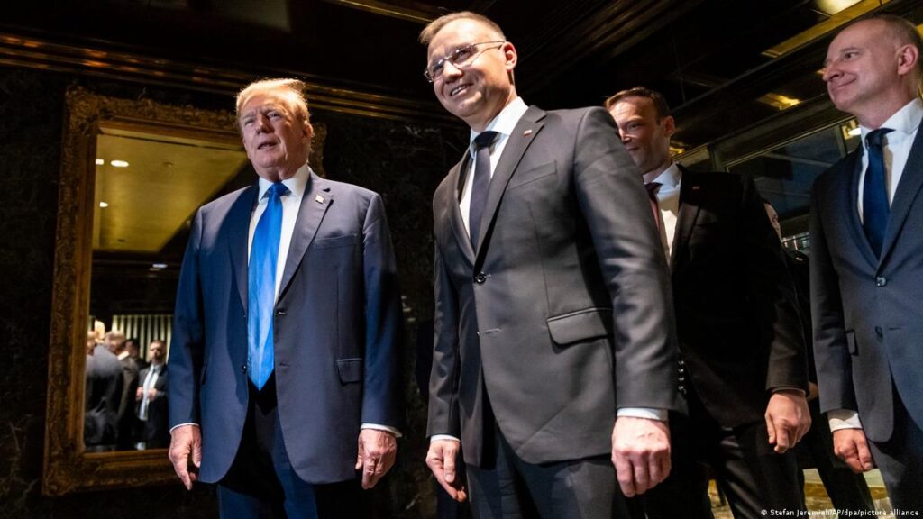 Poland’s Duda meets ‘friend’ Donald Trump in New York