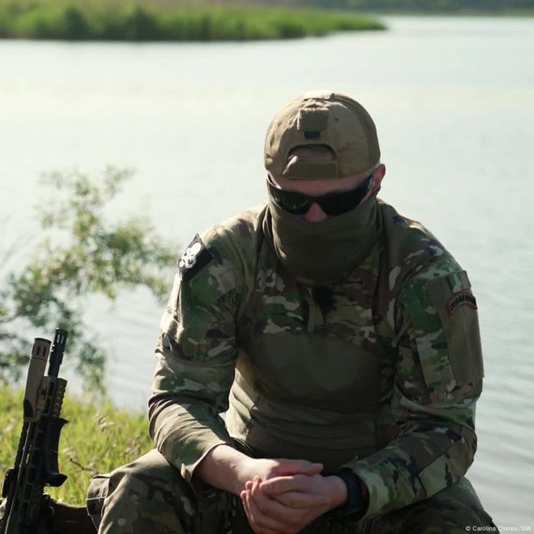 Ukraine’s special naval forces defend Black Sea water front
