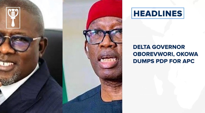Delta Governor Oborevwori, Okowa dumps PDP for APC and more