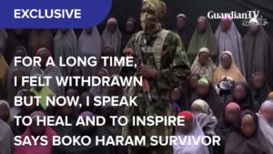 I didn’t think I’d have a second chance says Boko Haram survivor