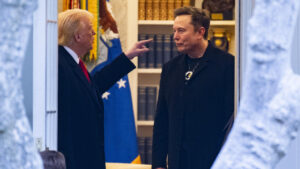 Tesla shares plunge as Trump threatens to cut government contracts with Musk's companies