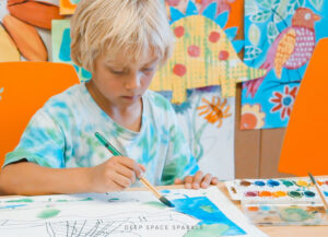 Teaching art to children: Opening a child's mind to the world of imagination