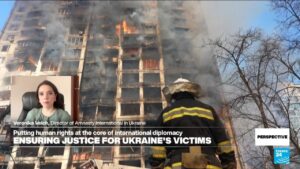 War in Ukraine: 'Eventually there will be justice,' Amnesty International head says