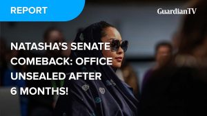 Natasha's Senate comeback: Office unsealed after six months