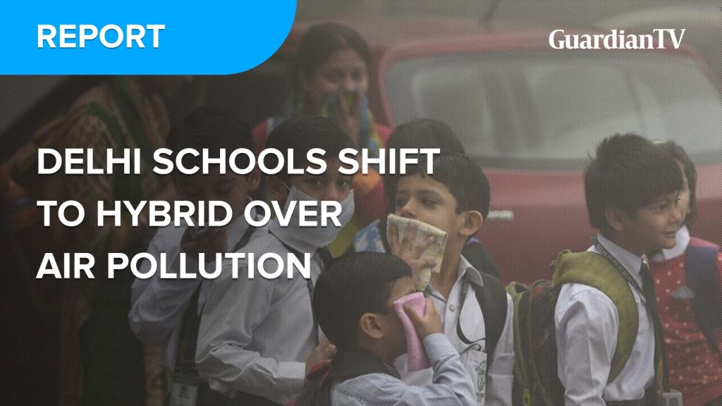 Delhi schools shift to hybrid over air pollution