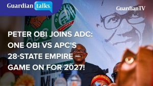 Peter Obi joins ADC: One Obi vs APC's 28-state empire: Game on for 2027!
