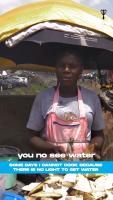 "Some days I can't do anything — no light.": Woman laments