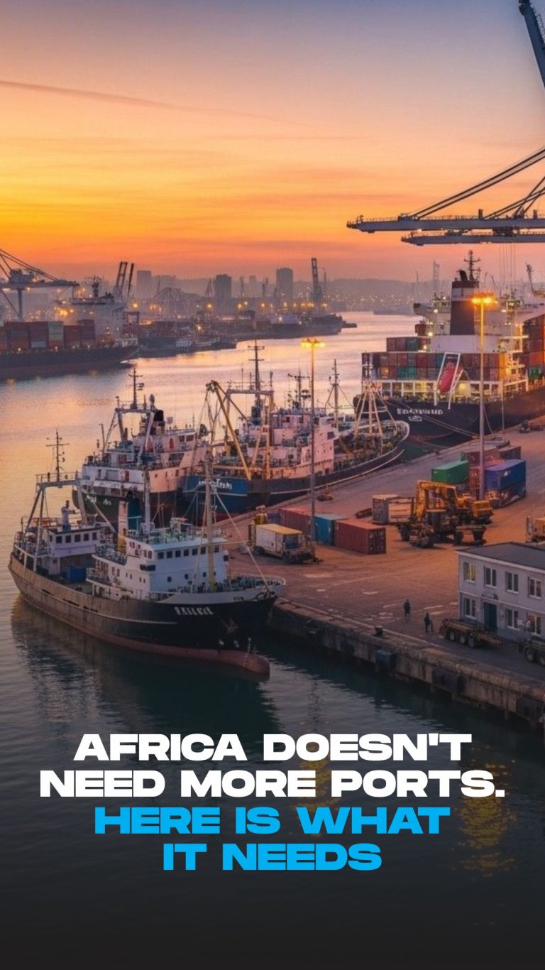 Africa doesn't need more ports: Here is what it needs