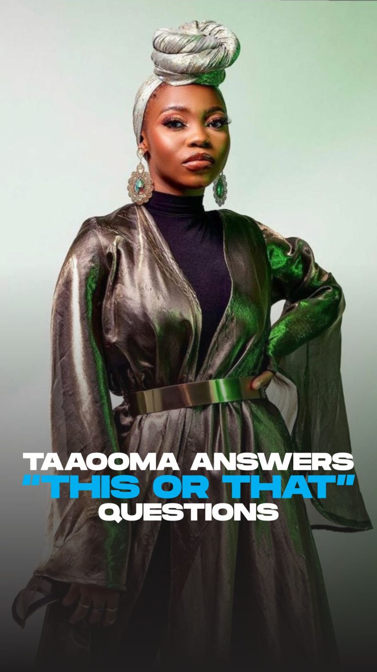 Taaooma answers "This or That" questions