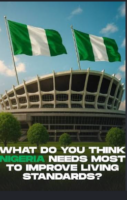 What do you think Nigeria needs most to improve living standards?